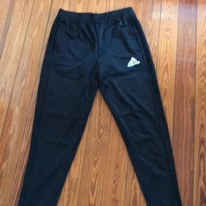 Black adidas joggers brand new climacool